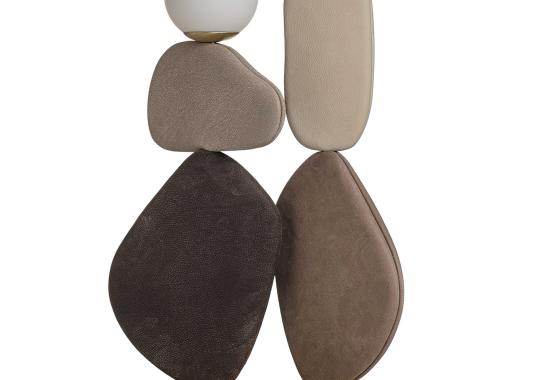 Торшер Durame Zen Big Brown Leather image 1