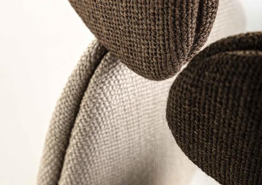 Торшер от фабрики Durame модель Zen Big Brown Fabric