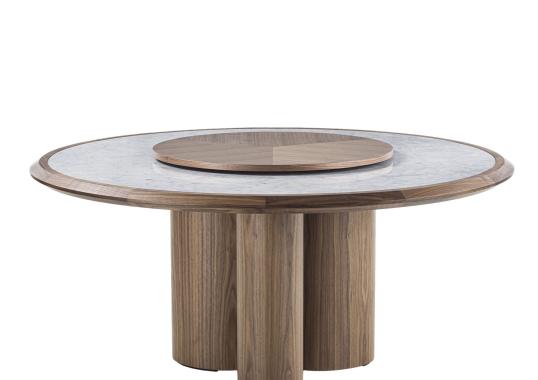 Стол обеденный Durame Diamante Wooden Lazy Susan image 1