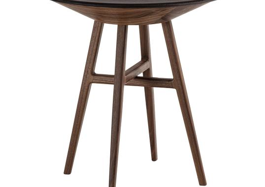 Журнальный столик Durame Joker Round Black Brown image 1