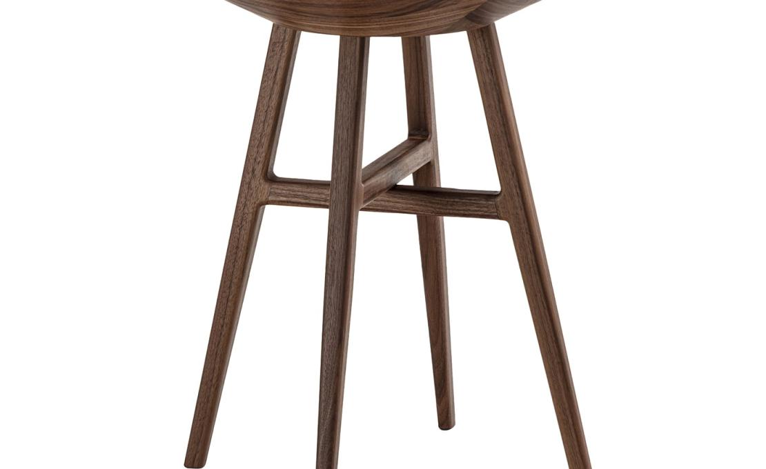 Журнальный столик от фабрики Durame модель Joker Round Black Brown