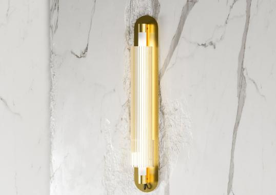 Настенный светильник от фабрики Edizioni Design модель ED062 Tube Gold