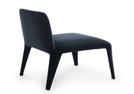 Кресло для отдыха от фабрики Epònimo модель Nova Dark Blue Lounge Chair Without Armrests