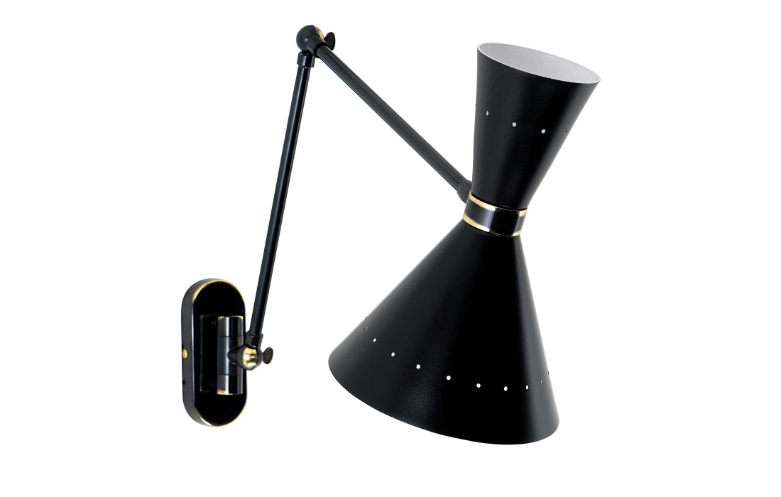 Настенный светильник от фабрики Estro модель Diva M217-2 Black
