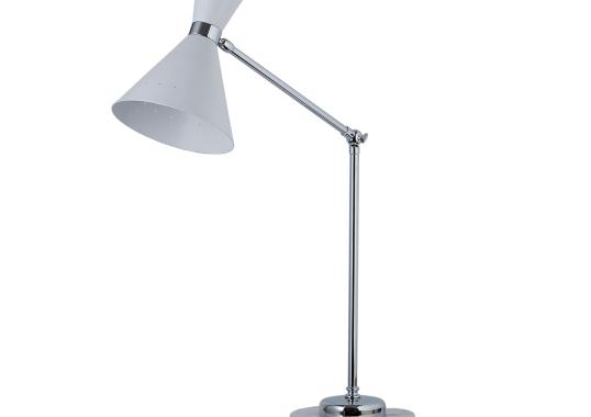 Настольная лампа Estro Diva M235-2 White Chrome image 1