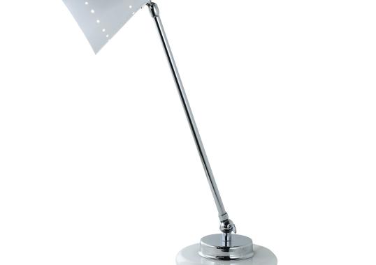 Настольная лампа Estro Nancy M264 Chrome White image 1