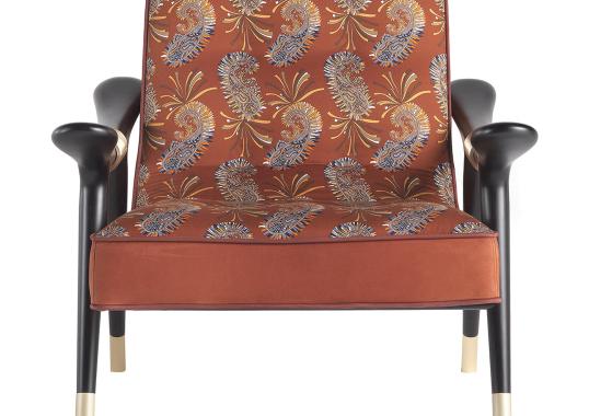 Кресло ETRO Home Interiors Masai Rust image 1