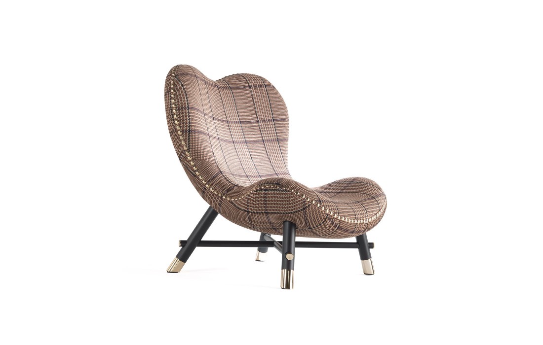 Кресло от фабрики ETRO Home Interiors модель Kush Beige