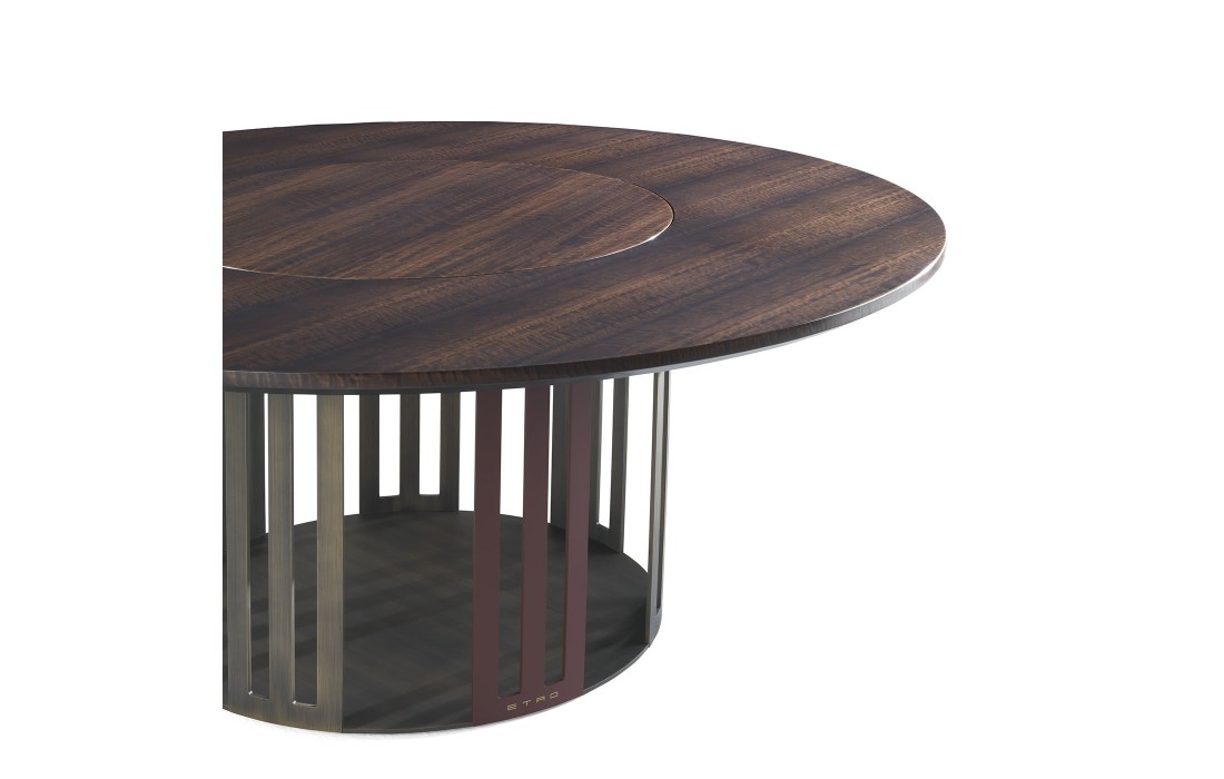 Стол обеденный от фабрики ETRO Home Interiors модель Klee Lazy Susan