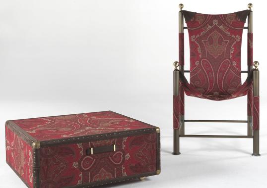 Кресло для отдыха от фабрики ETRO Home Interiors модель Babel Red