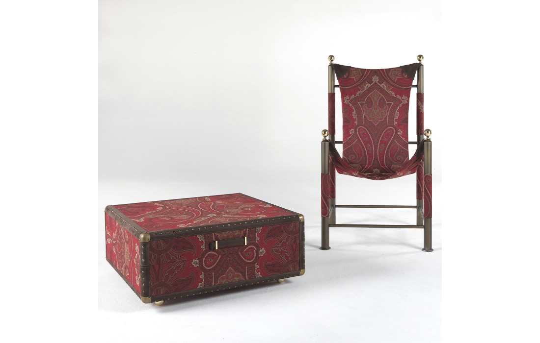 Кресло для отдыха от фабрики ETRO Home Interiors модель Babel Red