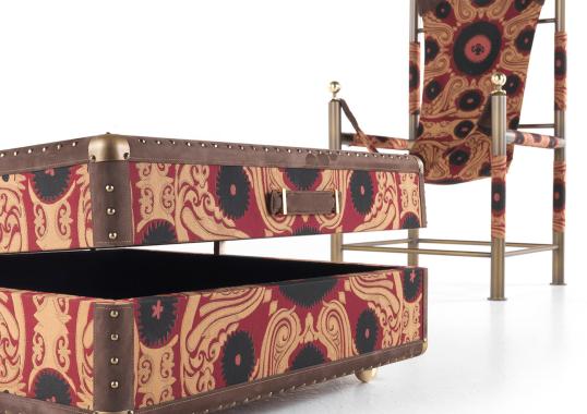 Кресло для отдыха от фабрики ETRO Home Interiors модель Babel Brown