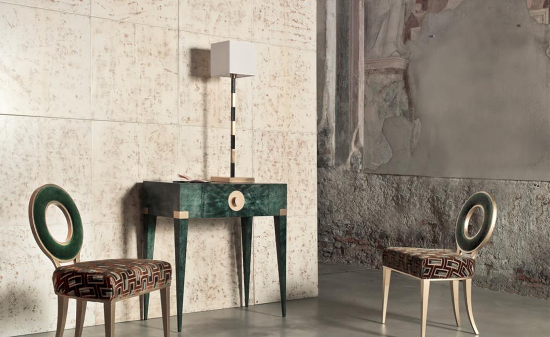 Консоль от фабрики Extroverso модель New Moon Green