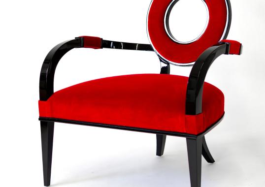 Кресло для отдыха от фабрики Extroverso модель Selene Red 