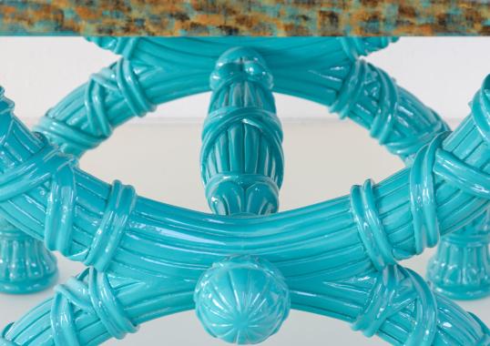 Журнальный столик от фабрики Extroverso модель Turquoise Spider