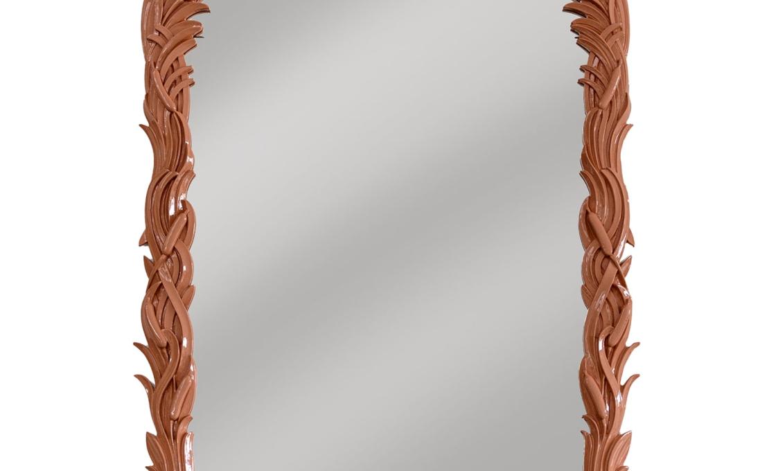 Зеркало от фабрики Extroverso модель Specchio delle mie Brame Pink Mirror