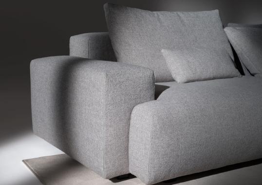 Диван от фабрики Ferri 1956 модель Panama Gray Fabric L 