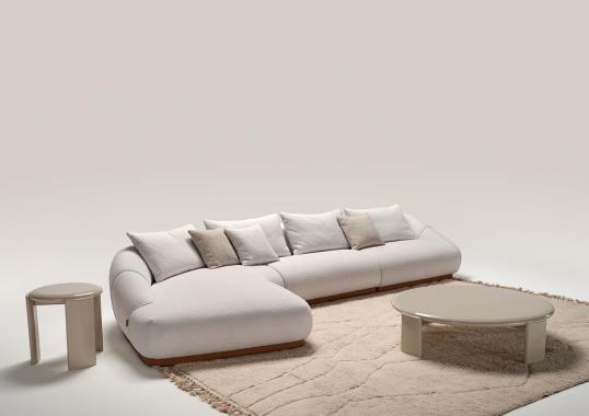 Журнальный столик от фабрики Ferri 1956 модель Orion 755 Lucid White