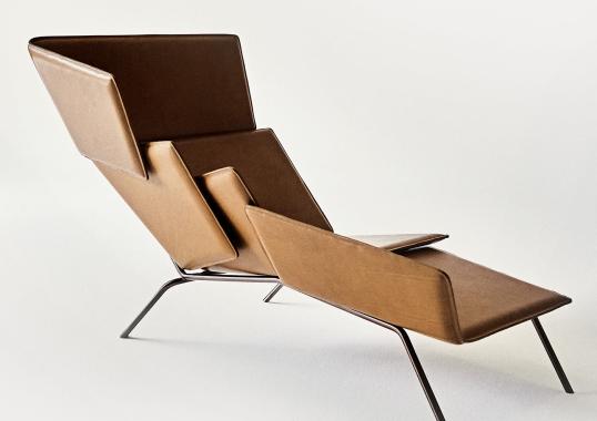 Шезлонги от фабрики Ferri 1956 модель Blade Brown