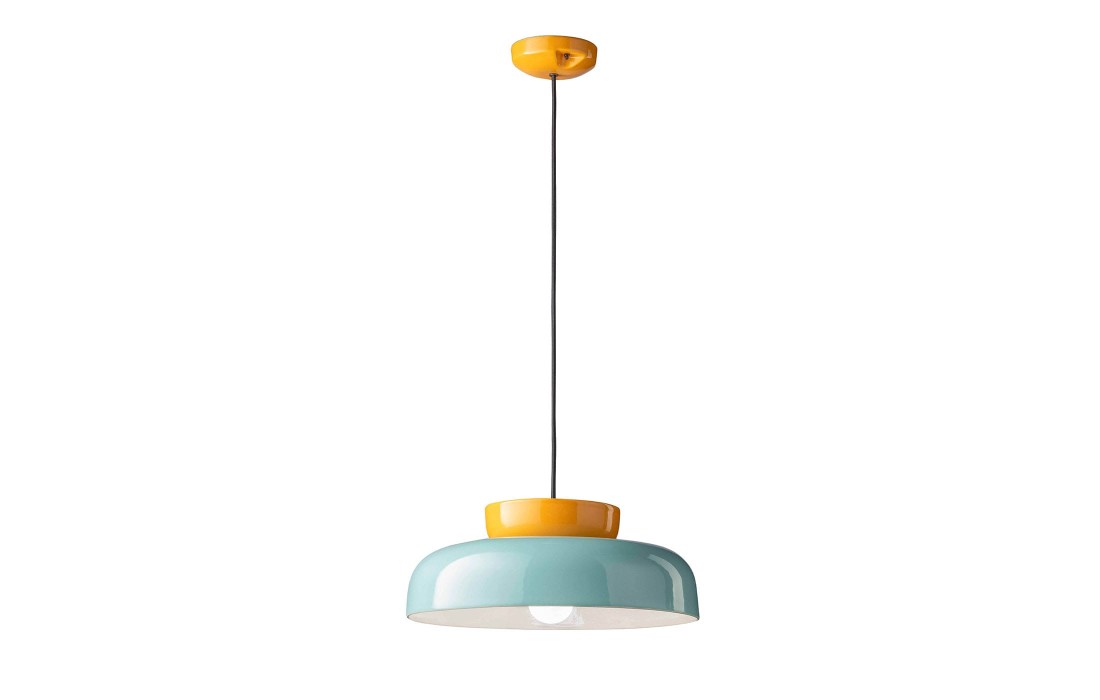 Подвесное освещение от фабрики FerroLuce модель Maracanà Light Blue