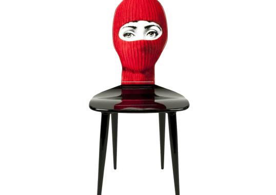Стул Fornasetti Lux Gstaad Red And Yellow image 1