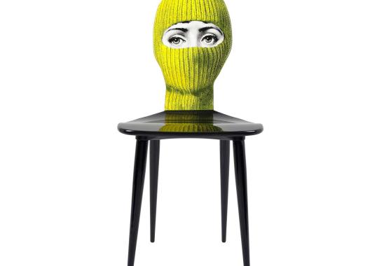 Стул Fornasetti Lux Gstaad Yellow And Purple image 1