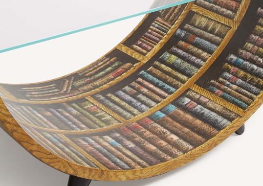 Журнальный столик от фабрики Fornasetti модель Libri