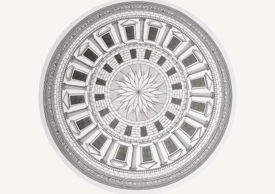 Журнальный столик от фабрики Fornasetti модель Cortile