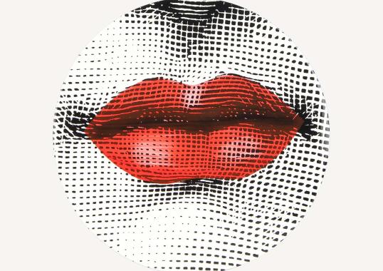 Журнальный столик от фабрики Fornasetti модель Bocca