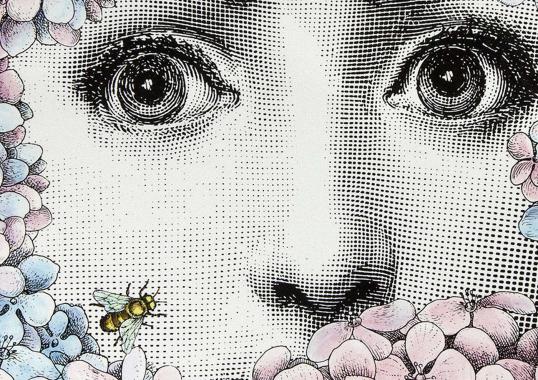 Журнальный столик от фабрики Fornasetti модель Ortensia