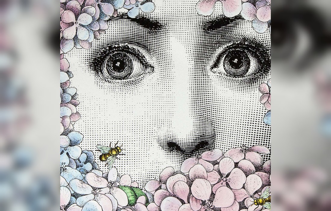 Журнальный столик от фабрики Fornasetti модель Ortensia