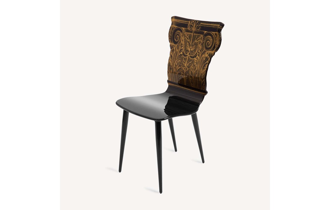 Стул от фабрики Fornasetti модель Capitello Corinzio №1