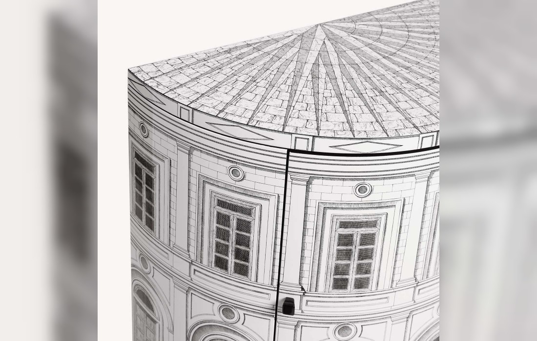 Шкаф от фабрики Fornasetti модель Architettura