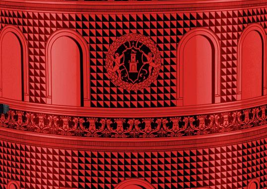 Шкаф от фабрики Fornasetti модель Facciata Quattrocentesca