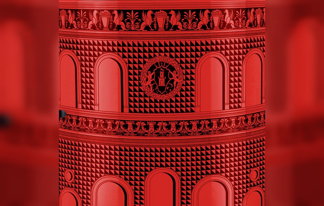 Шкаф от фабрики Fornasetti модель Facciata Quattrocentesca