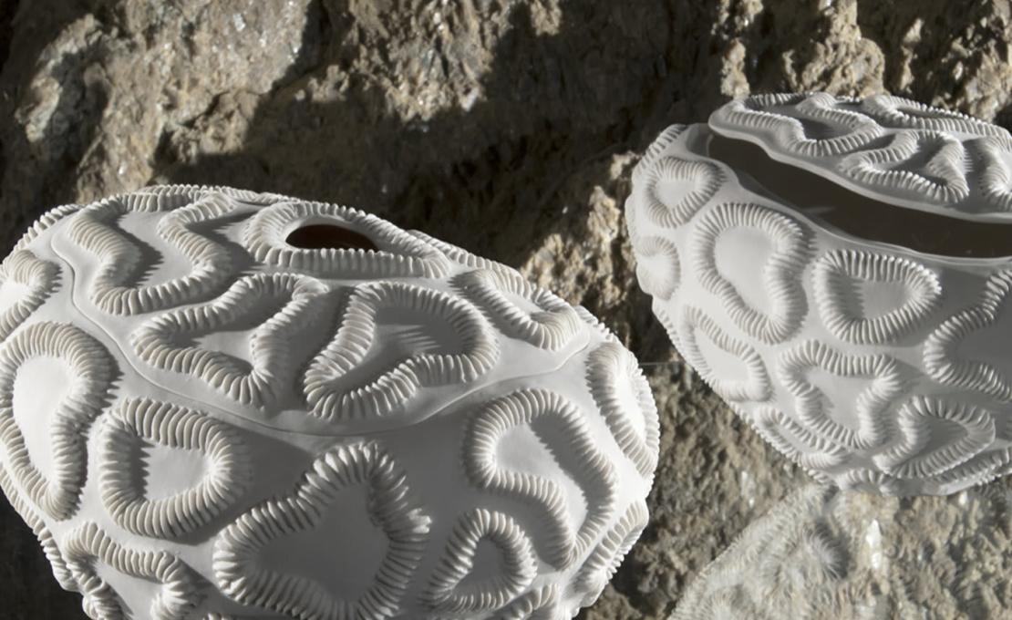 Декоративная Ваза от фабрики Fos Ceramiche модель Lithos