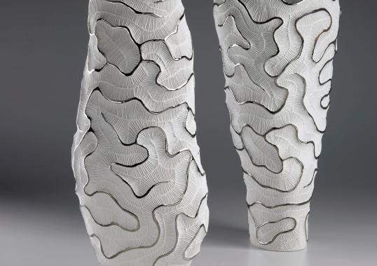 Декоративная ваза Fos Ceramiche Atlas Platinum image 3