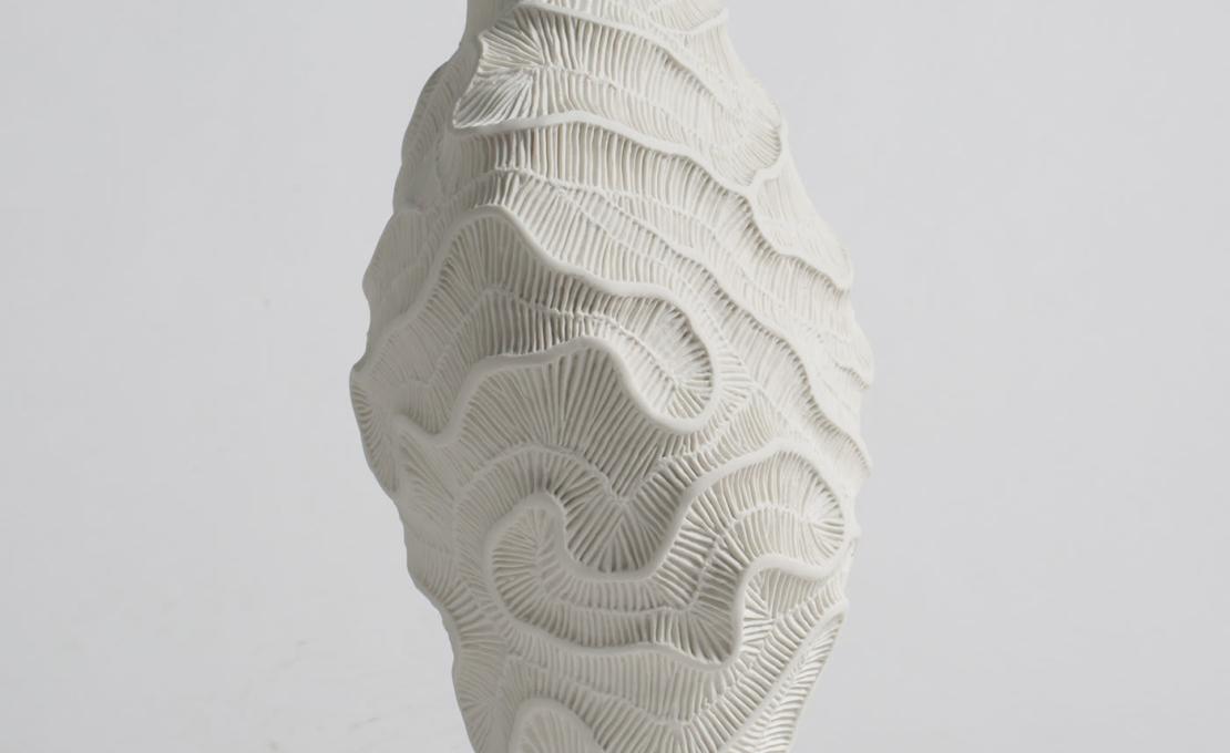 Декоративная Ваза от фабрики Fos Ceramiche модель Fossilia