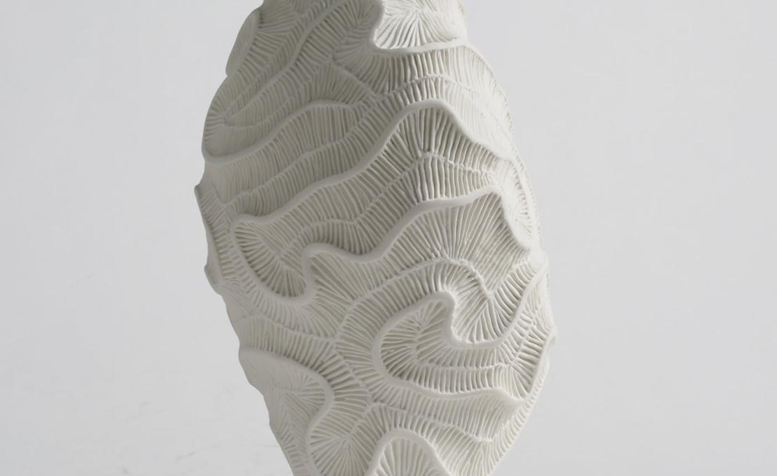 Декоративная Ваза от фабрики Fos Ceramiche модель Fossilia