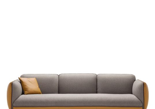 Диван Franco Ferri 3 Rock Gray Mustard image 1