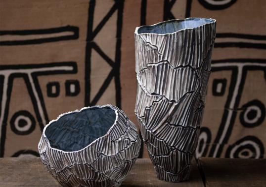 Декоративная ваза Fos Ceramiche Zefiro Rock image 5