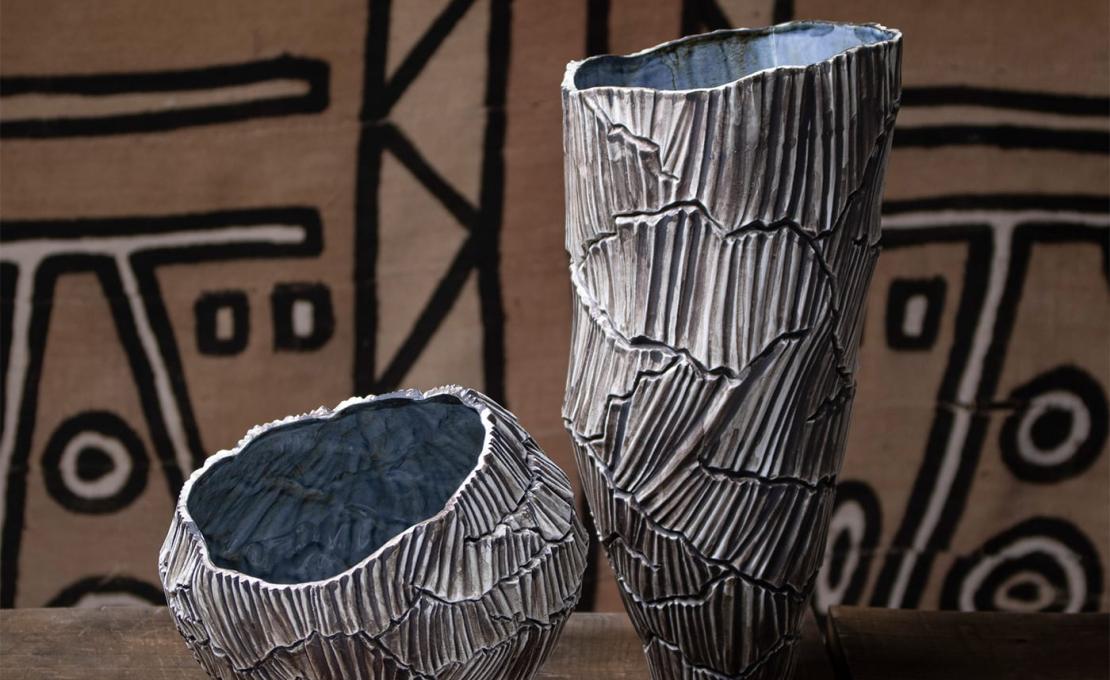 Декоративная Ваза от фабрики Fos Ceramiche модель Zefiro Rock