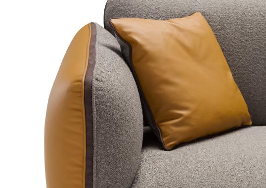 Диван Franco Ferri 3 Rock Gray Mustard image 2