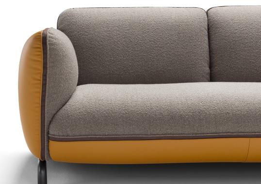 Диван Franco Ferri 3 Rock Gray Mustard image 3