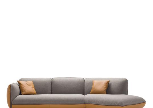Диван Franco Ferri Rock Angular Gray Mustard image 1