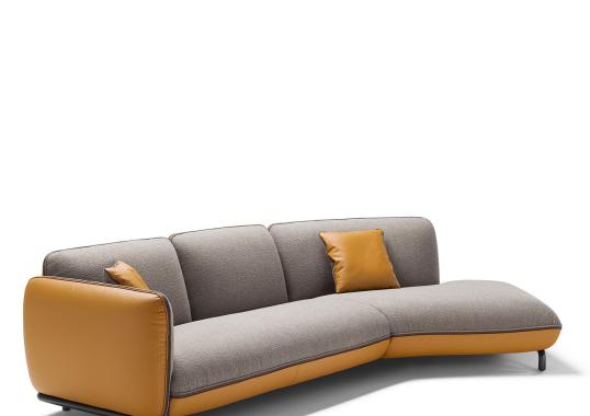 Диван Franco Ferri Rock Angular Gray Mustard image 3