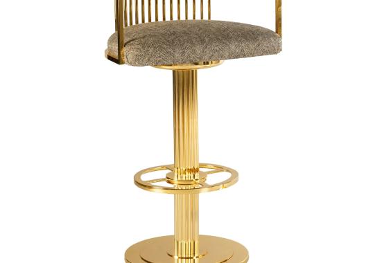 Барный стул Galbiati Fratelli Clio Gold Brass image 1