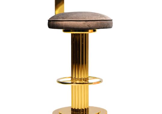 Барный стул Galbiati Fratelli Elide Gold Brass image 1