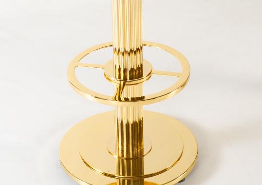 Барный стул от фабрики Galbiati Fratelli модель Clio Gold Brass