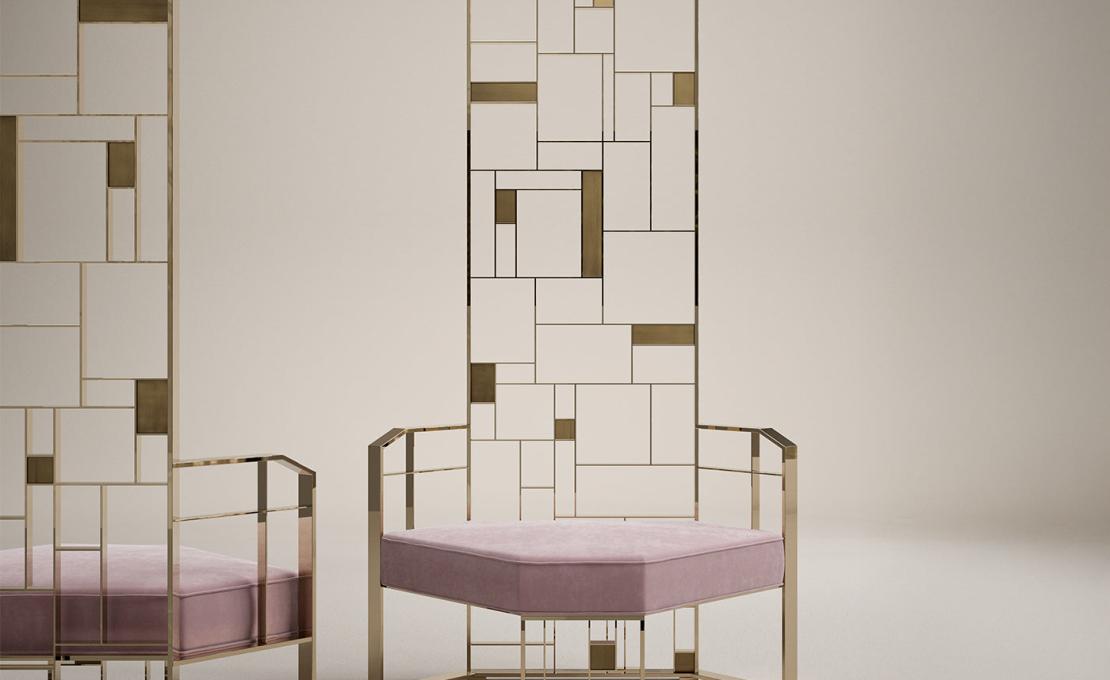 Кресло для отдыха от фабрики Galbiati Fratelli модель MoNDRIAN 